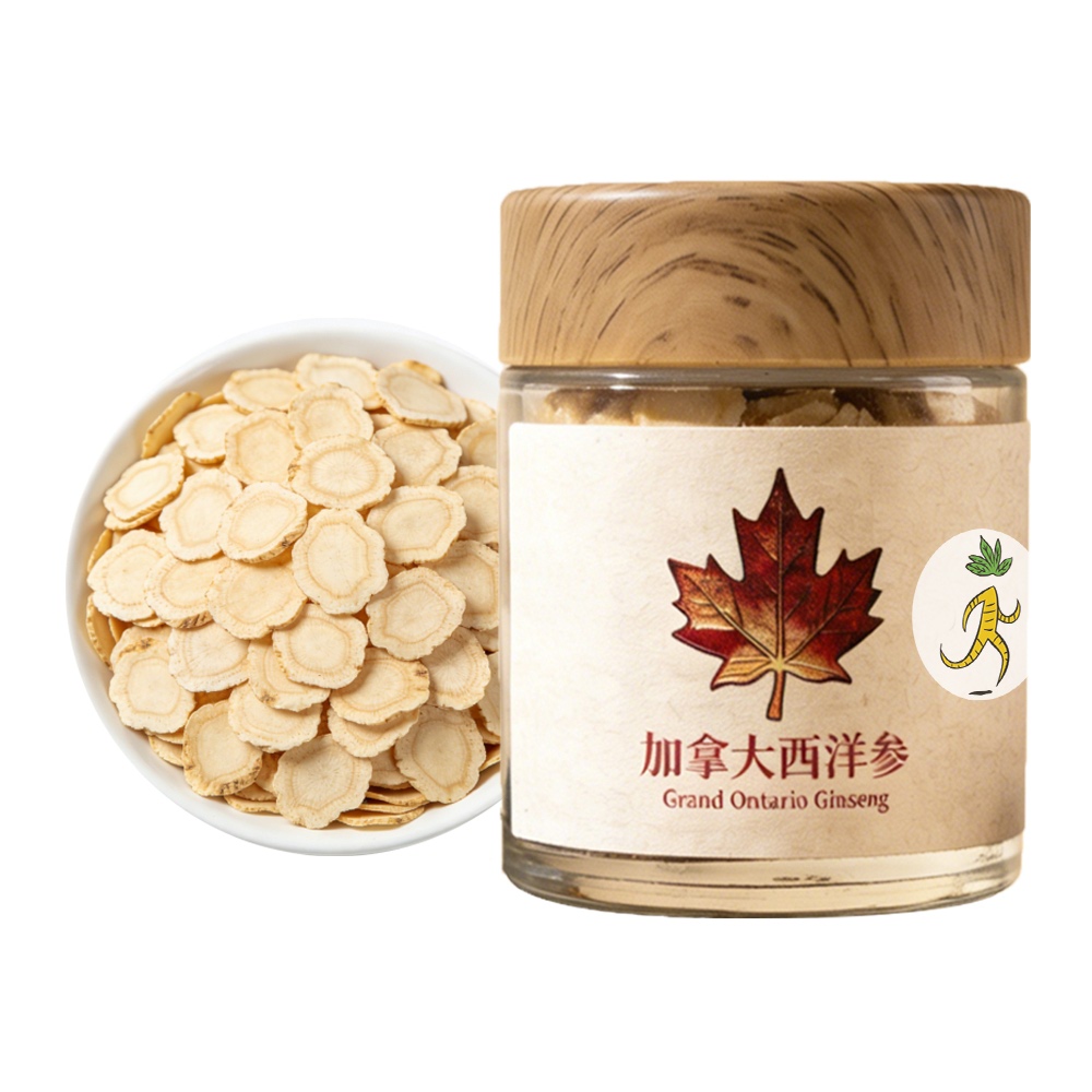 瓶装加拿大西洋参片